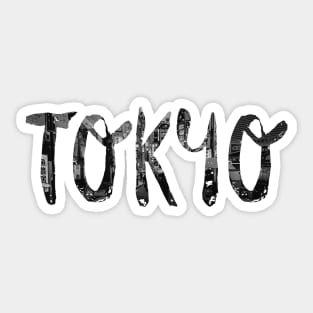Tokyo City Night View Sticker